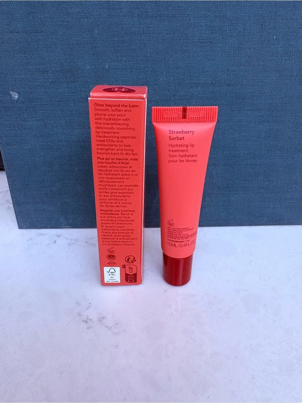 Ole Henriksen Strawberry Sorbet Pout Preserve Peptide Lip Treatment - MSRP $24